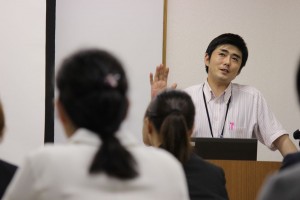 総務部長による法人説明