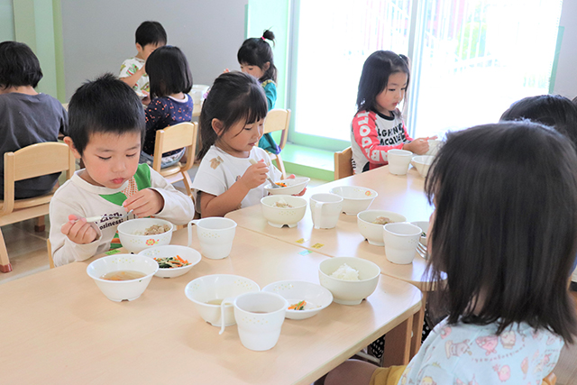 画像：給食