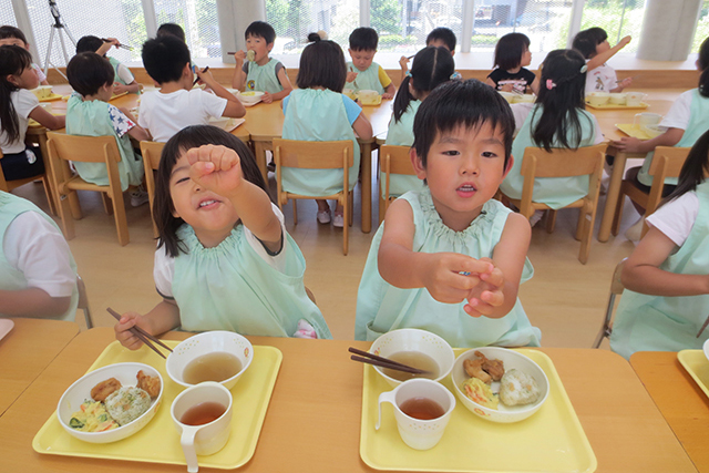 画像：給食